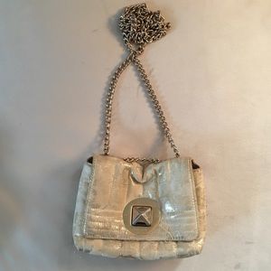 Kate Spade shiny gold crossbody bag